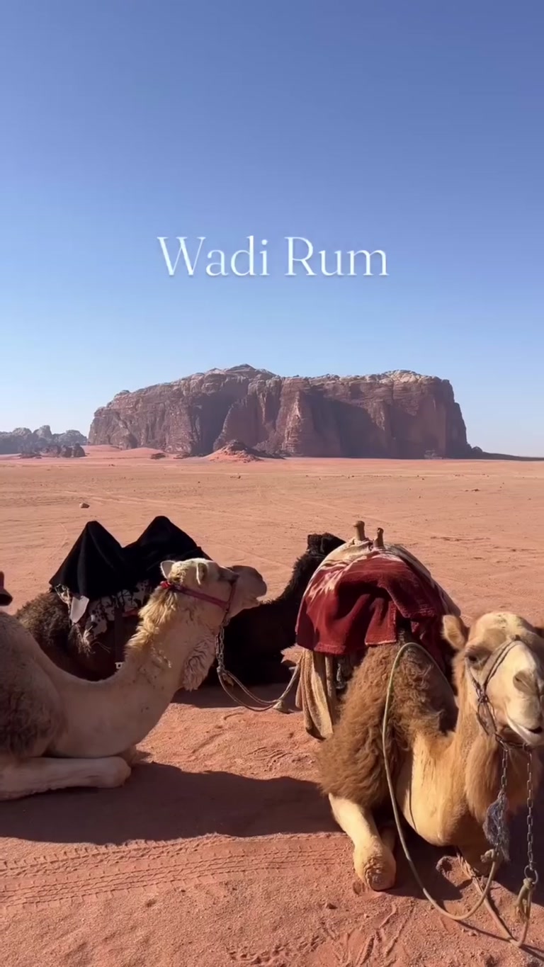 Creator reel from Wadi Rum