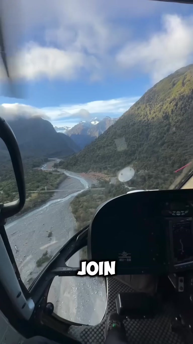 Creator reel from Fox Glacier